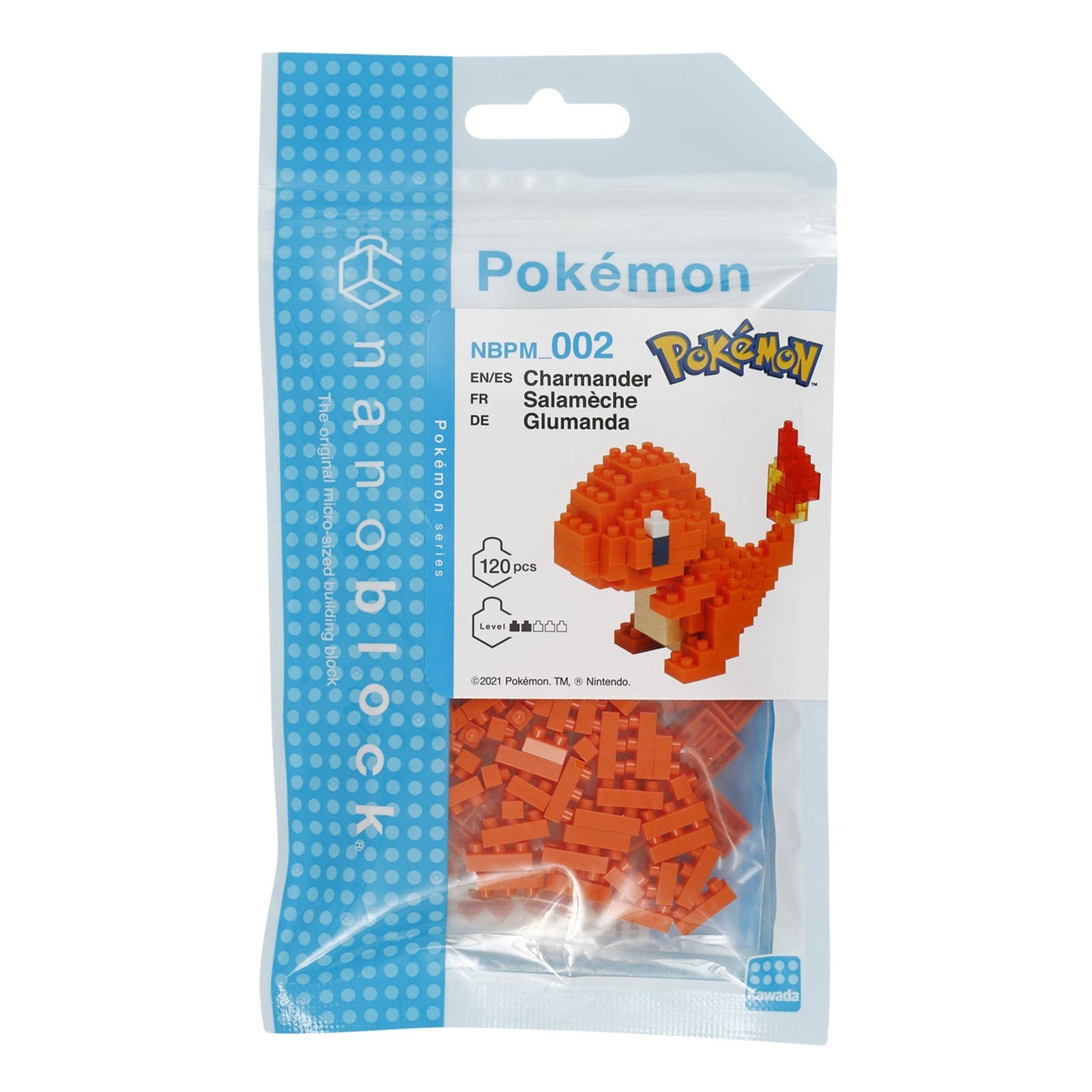 POKEMON - NANOBLOCK - SALAMECHE