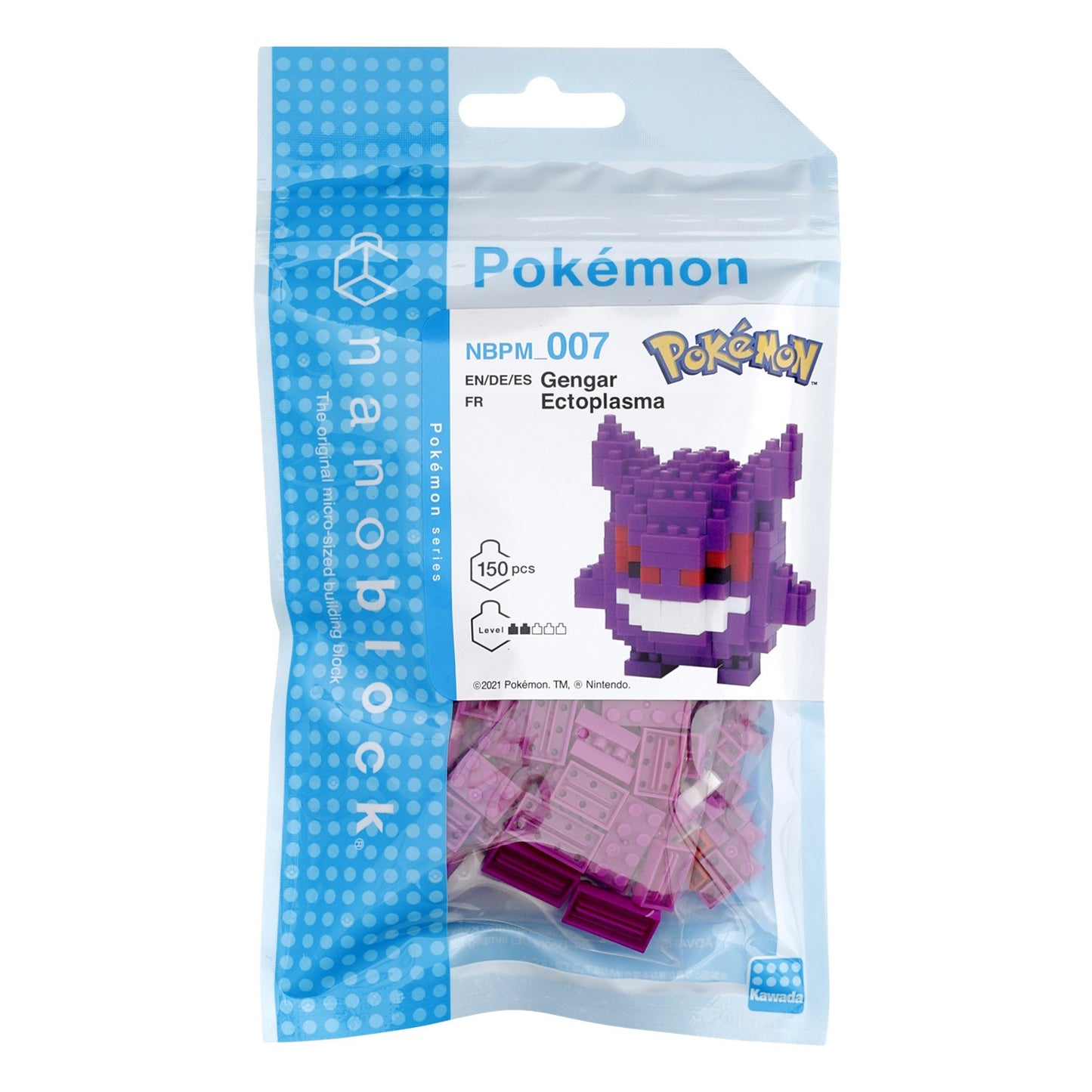 POKEMON - NANOBLOCK - ECTOPLASMA