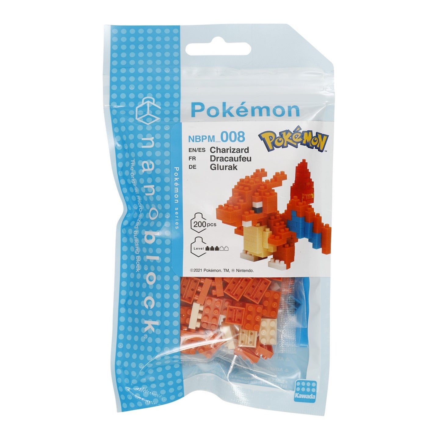 POKEMON - NANOBLOCK - DRACAUFEU