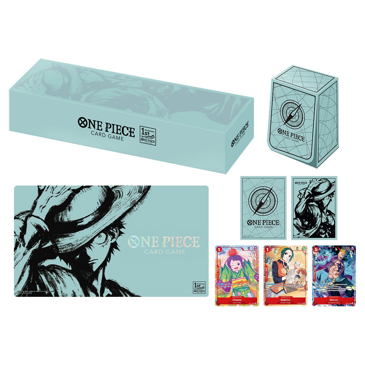 ONE PIECE - CARD GAME JAPANESE 1st ANNIVERSARY SET Ver. EN