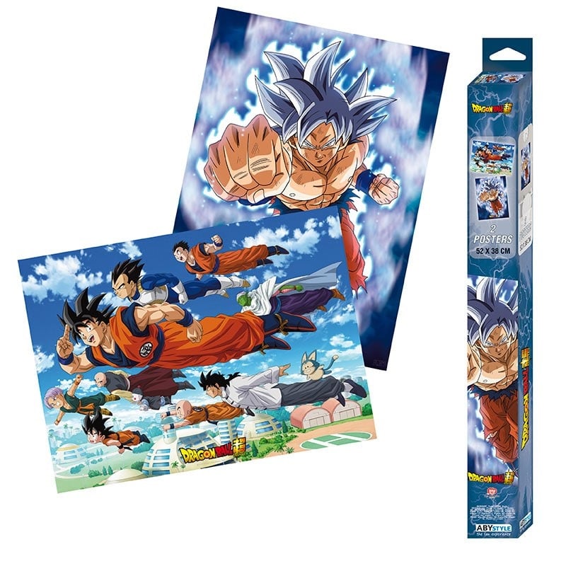 DRAGON BALL SUPER - Goku & Friends - Set de 2 posters '52x38'