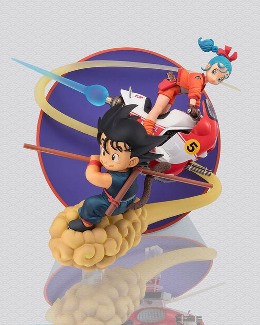 DRAGON BALL - Son Goku & Bulma - Statuette FiguartsZERO 18cm