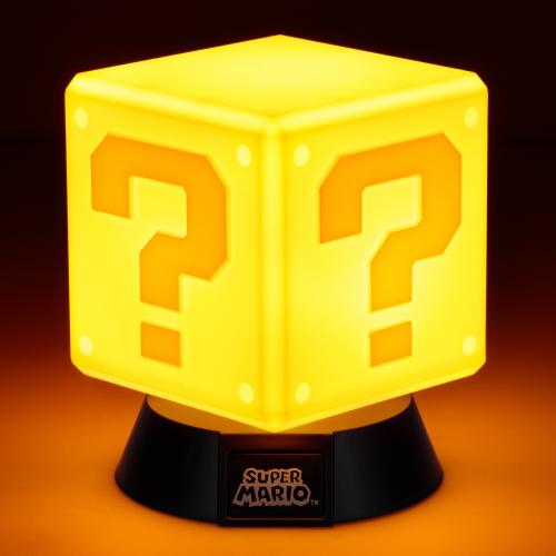 SUPER MARIO - Block Question - Lampe Icon - 10cm
