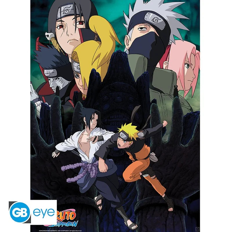 NARUTO - Ninjas - Set de 2 posters '52x38'