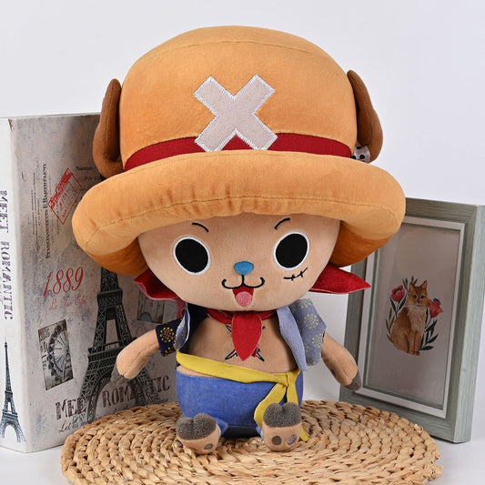 ONE PIECE - PELUCHE - CHOPPER X RUFFY - NEW WORLD Ver. 25 cm