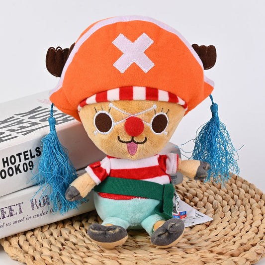 ONE PIECE - PELUCHE - CHOPPER X BUGGY - NEW WORLD Ver. 25 cm