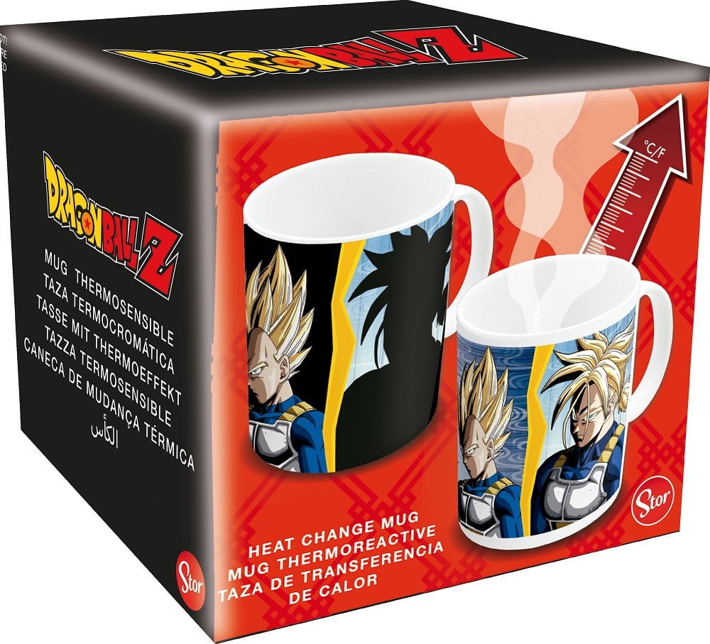 DRAGON BALL Z - Vegeta & Goku - Mug Thermoréactif - 325ml