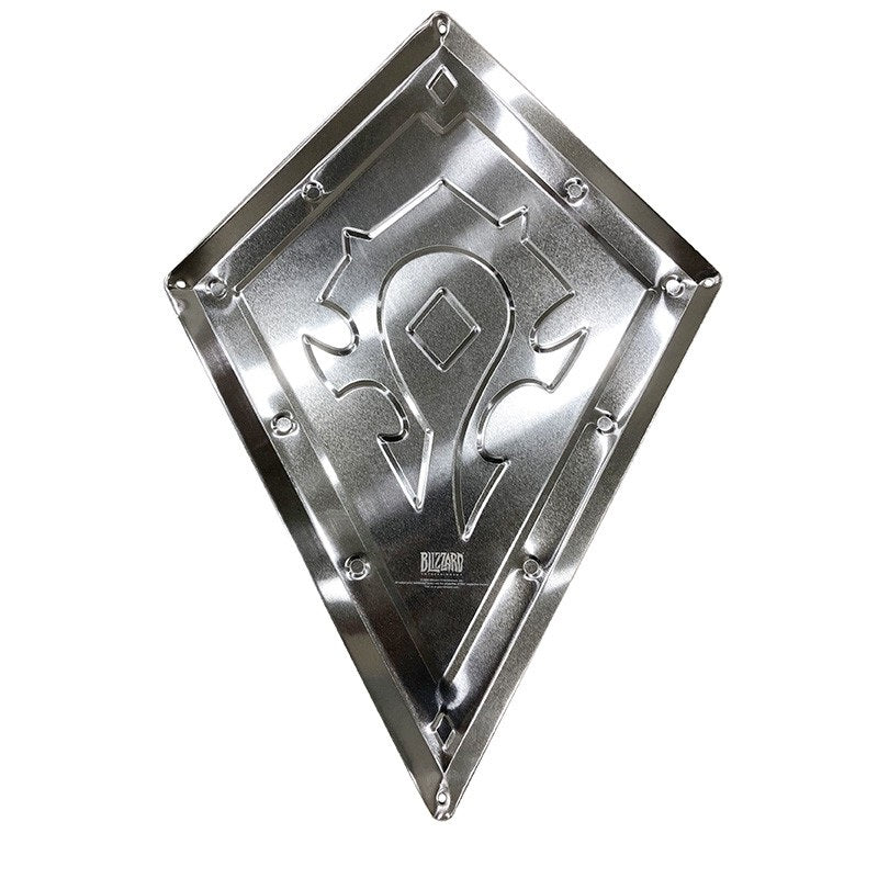 WORLD OF WARCRAFT - Bouclier Horde - Plaque métal '25x35cm'