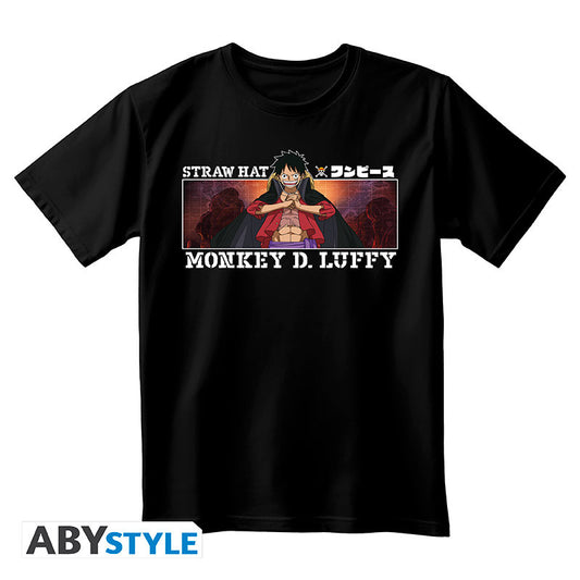 ONE PIECE - T-Shirt Monkey D.Luffy Unisexe Noir