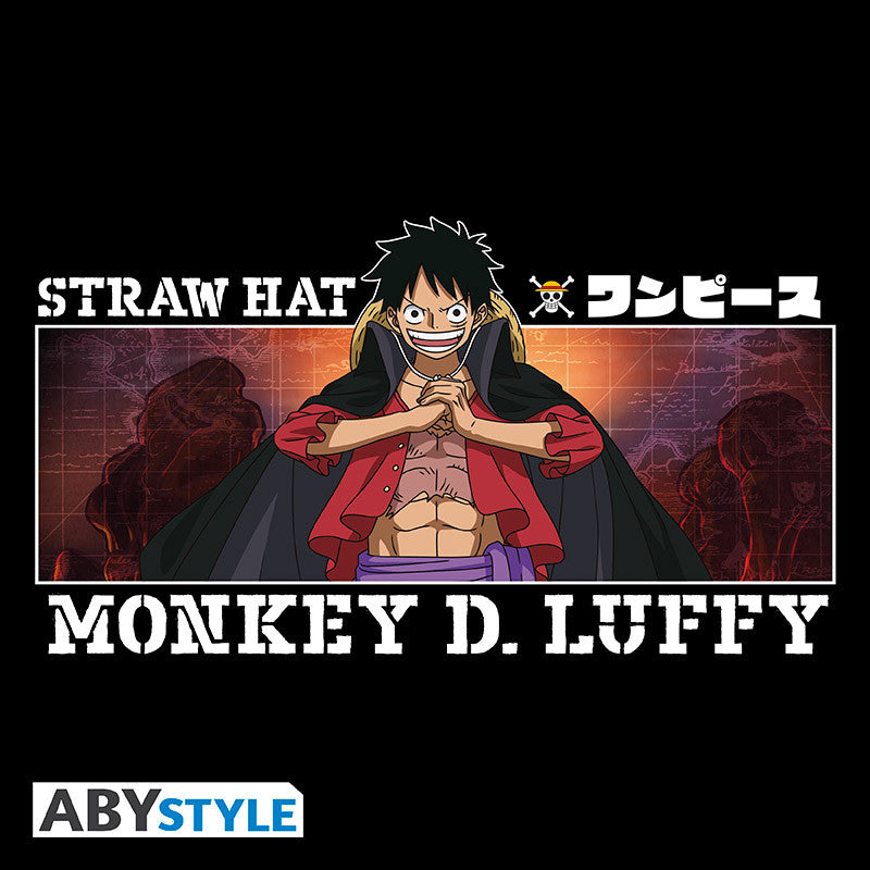 ONE PIECE - T-Shirt Monkey D.Luffy Unisexe Noir