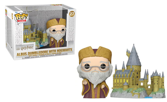 HARRY POTTER Anniversary - POP TOWN N° 27 - Dumbledore w/ Hogwarts