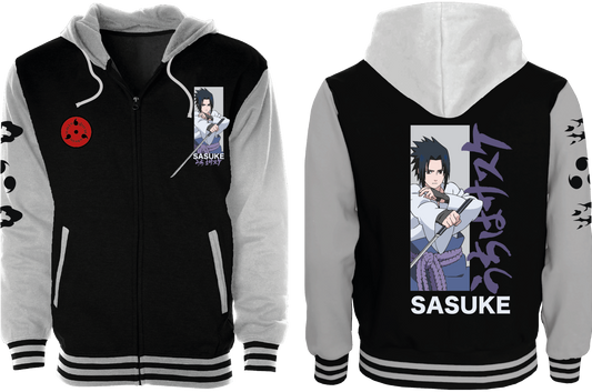 NARUTO SHIPPUDEN - Sasuke - Blouson Teddy (XL)