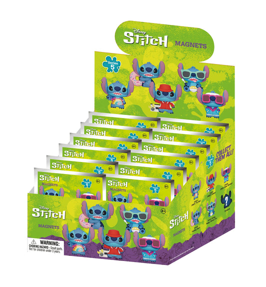STITCH - Serie 5 - 3D Foam Magnets in blind bags (mystère)