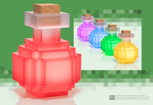 MINECRAFT - Potion Lumineuse - Réplique Collector 16cm
