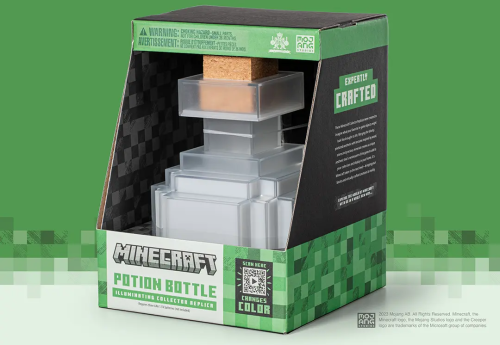 MINECRAFT - Potion Lumineuse - Réplique Collector 16cm