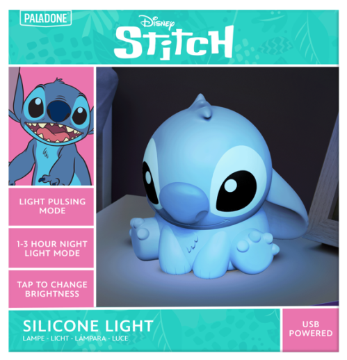 LILO & STITCH - Stitch - Lampe en Silicone Rechargeable 15cm