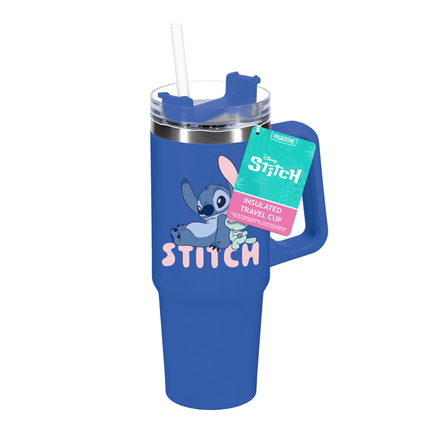 STITCH - Mug de Voyage XL 900ml avec paille