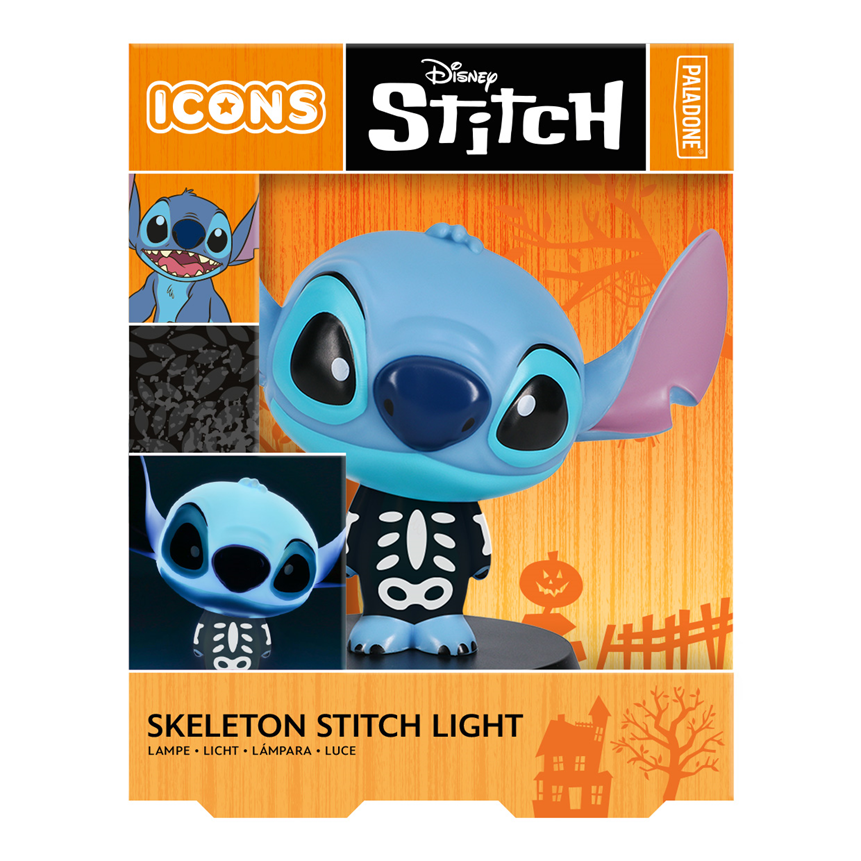 STITCH - Skeleton - Lampe Icon 10cm