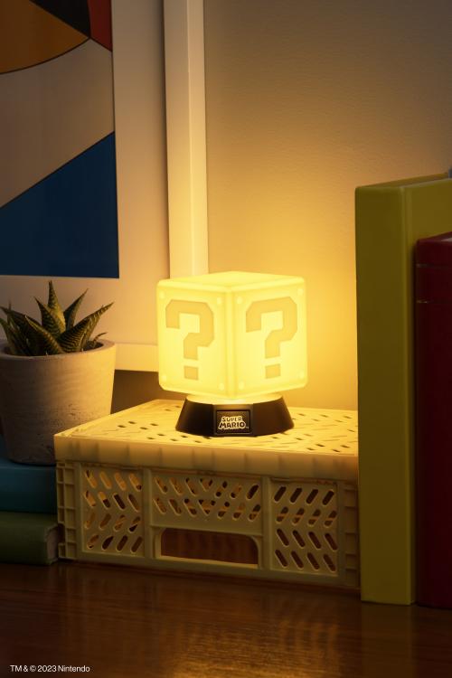 SUPER MARIO - Block Question - Lampe Icon - 10cm