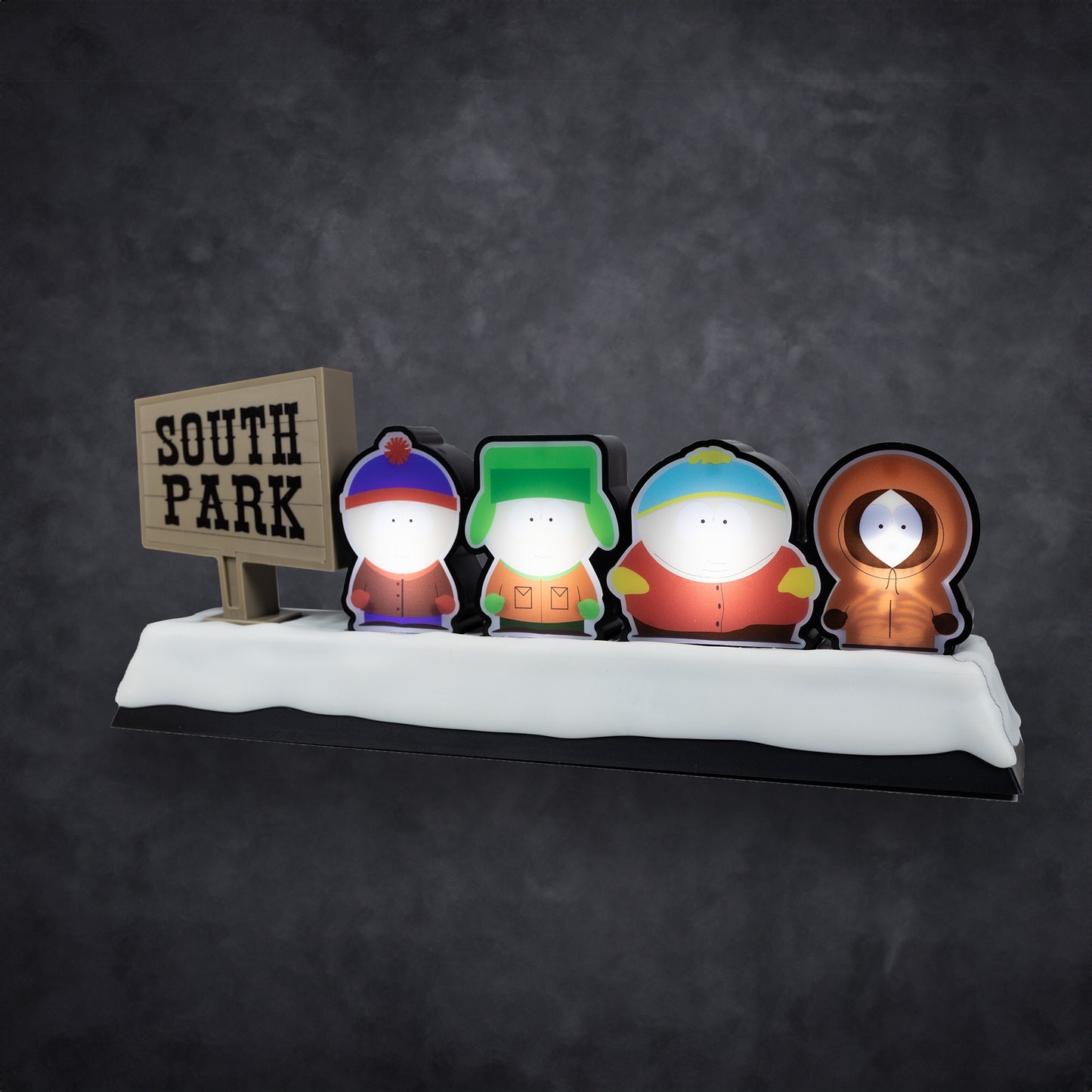 SOUTH PARK - 4 Perosnnages - Lampe Décorative - 29cm